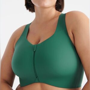 Knix, Catalyst Front Zip Sports Bra, size 7++